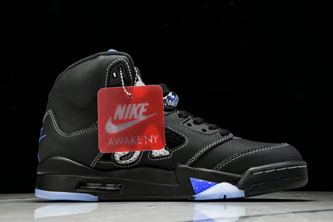 AJ5 Retro x Awake NY 'Black Racer Blue'