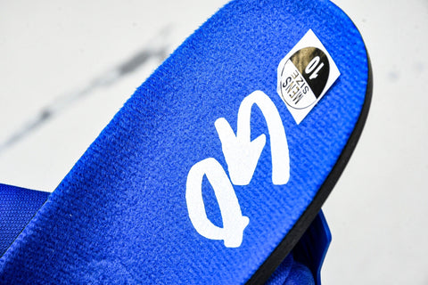 Nigel Sylvester x AJ4 Retro OG Brick by Brick 'Blue' (Unreleased)