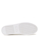 Low Top White Leather Sneakers