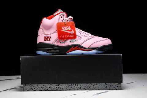 AJ5 Retro x Awake NY 'Arctic Pink'