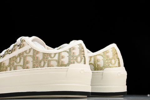 D1or Walk'N'D1or Platform Sneaker 'Oblique Gold'