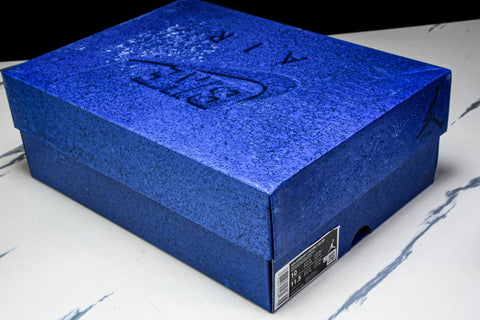 Nigel Sylvester x AJ4 Retro OG Brick by Brick 'Blue' (Unreleased)