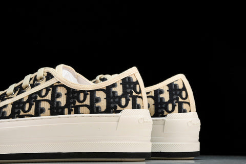 D1or Walk'N'D1or Platform Sneaker 'Oblique Dark Blue'