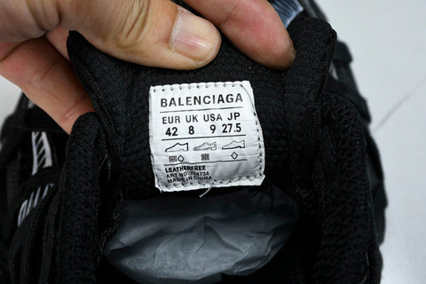 3XL Sneaker Extreme Lace 'Black Silver'