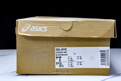ASICS Gel-NYC x Kicki Yang Zhang 'Black Pure Silver'