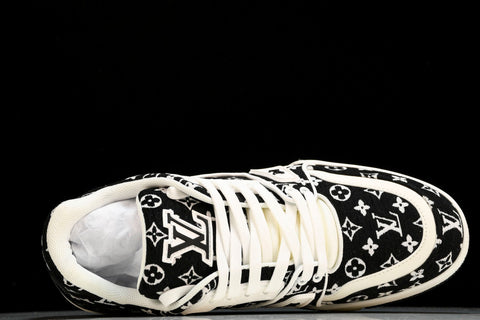 Louis Vuittоп Trainer Low 'Black Monogram Textile'