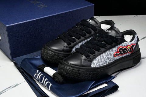 D1or x KAWS B33 Spin Sneaker 'Black'