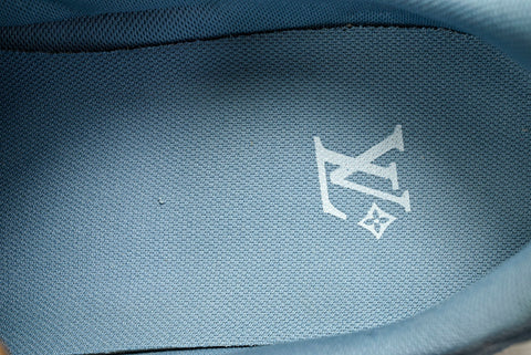 Louis Vuittоп Footprint Football Sneaker 'Blue Suede'