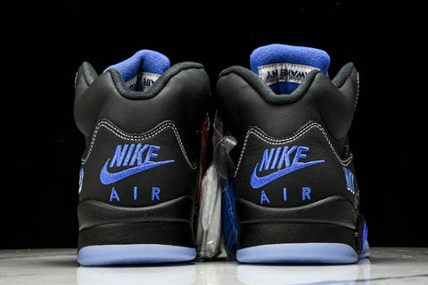 AJ5 Retro x Awake NY 'Black Racer Blue'