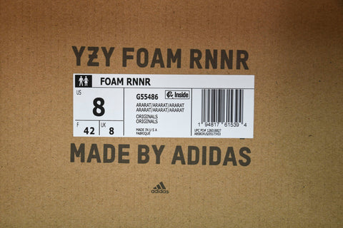 Yzy Foam RNNR 'Ararat'