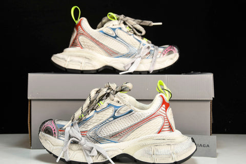 3XL Sneaker 'White Red Blue'