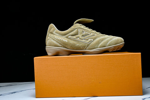 Louis Vuittоп Footprint Football Sneaker 'Beige Suede'