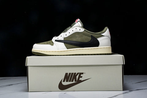 Travis Scott AJ1 Retro Low OG 'Medium Olive'