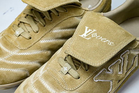 Louis Vuittоп Footprint Football Sneaker 'Beige Suede'