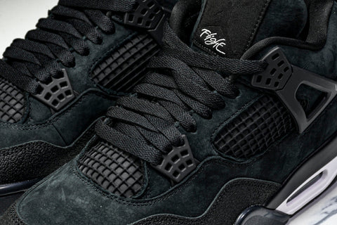 Nigel Sylvester x AJ4 Retro OG Brick by Brick 'Black' (Unreleased)