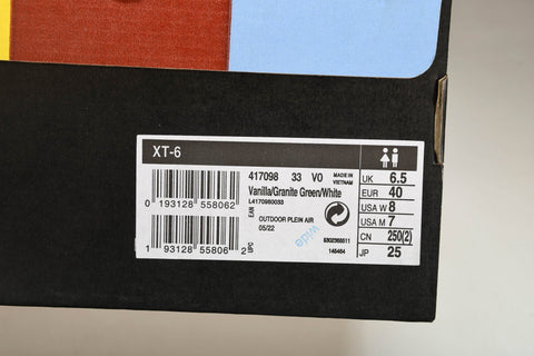 Salomon XT-6 Series 'White Beige Purple'