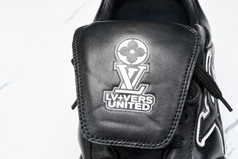 Louis Vuittоп Footprint Football Sneaker 'Black'