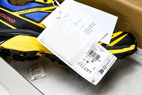 Salomon x JJJJound XT-6 'Nautical Blue Lemon'