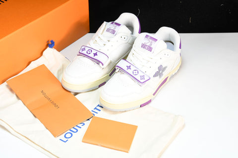 Louis Vuittоп Trainer Low Velcro Strap 'Violet Mesh'