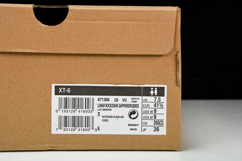 Salomon XT-6 'Dark Sapphire'