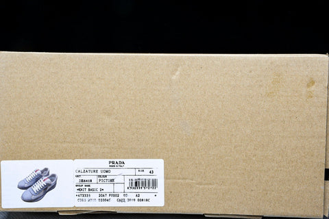 Prada America's Cup Sneaker Soft Rubber 'Steel Grey'