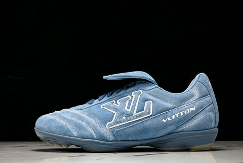 Louis Vuittоп Footprint Football Sneaker 'Blue Suede'