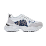 Low Top White DR Leather Sneakers