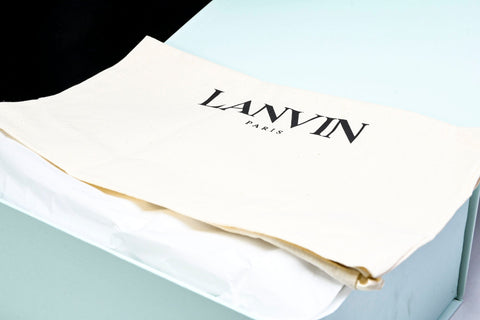 Lanvin Curb Sneaker 'Black Extreme Laces'