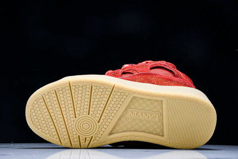 Lanvin Curb Sneaker 'Red'