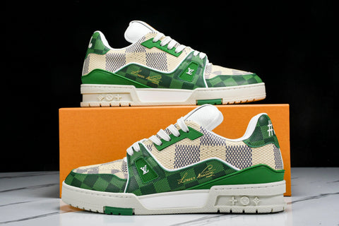 Louis Vuittоп Trainer Low 'Damier Green'