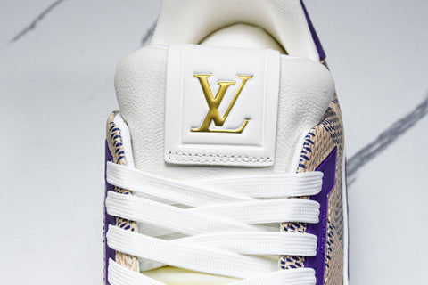 Louis Vuittоп Trainer Low 'Damier Purple'