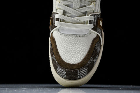 Louis Vuittоп Trainer Low 'Damier White Brown'