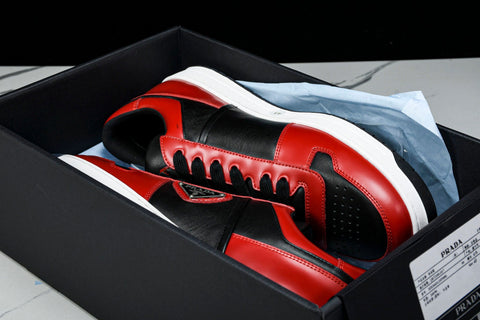 Prada Downtown Sneaker 'Black Red'