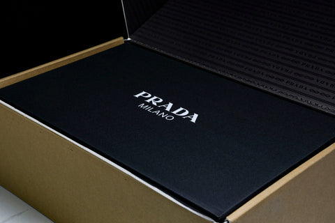 Prada Downtown Sneaker 'White Black'