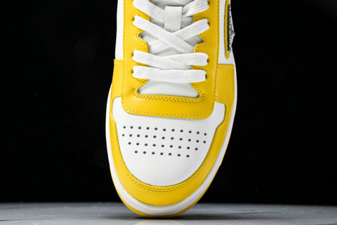 Prada Downtown Sneaker 'White Yellow'