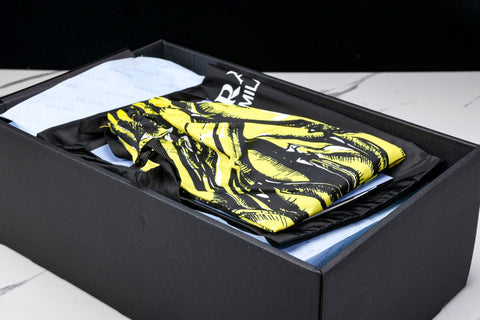 Prada Downtown Sneaker 'White Yellow'