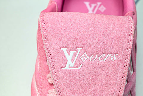 Louis Vuittоп Footprint Football Sneaker 'Pink Suede'