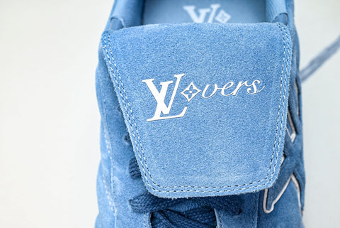 Louis Vuittоп Footprint Football Sneaker 'Blue Suede'