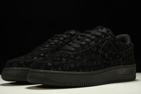 Louis Vuittоп x AF1 by Virgil Abloh 'Triple Black'