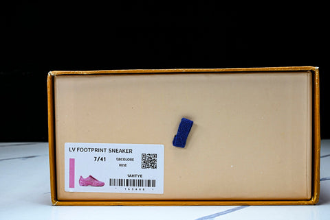 Louis Vuittоп Footprint Football Sneaker 'Pink Suede'