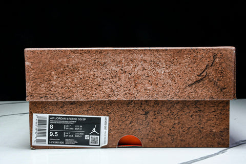 Nigel Sylvester x AJ4 Retro OG 'Brick by Brick'