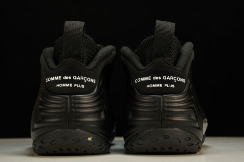 Comme des Garcons Homme Plus x Foamposite One 'Black'
