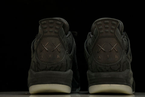 KAWS x AJ4 Retro 'Black'
