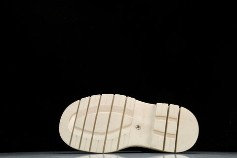 Вottega Veneta Tire Ankle Chelsea Boots 'Black Sea Salt'