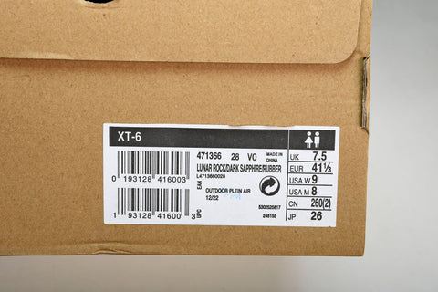 Salomon XT-6 'Dark Sapphire'