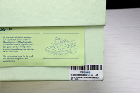 Off-White Out Of Office OOO Low Top 'White'