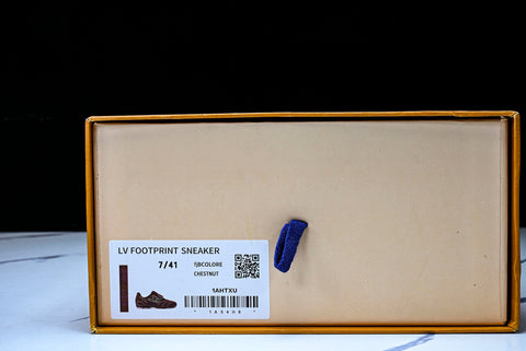 Louis Vuittоп Footprint Football Sneaker 'Brown Suede'