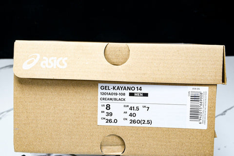 ASICS Gel-Kayano 14 'Cream Black Metallic Plum'