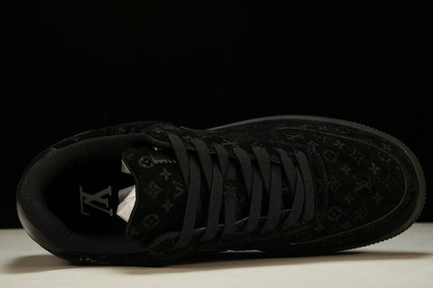 Louis Vuittоп x AF1 by Virgil Abloh 'Triple Black'