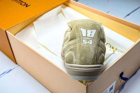 Louis Vuittоп Footprint Football Sneaker 'Beige Suede'